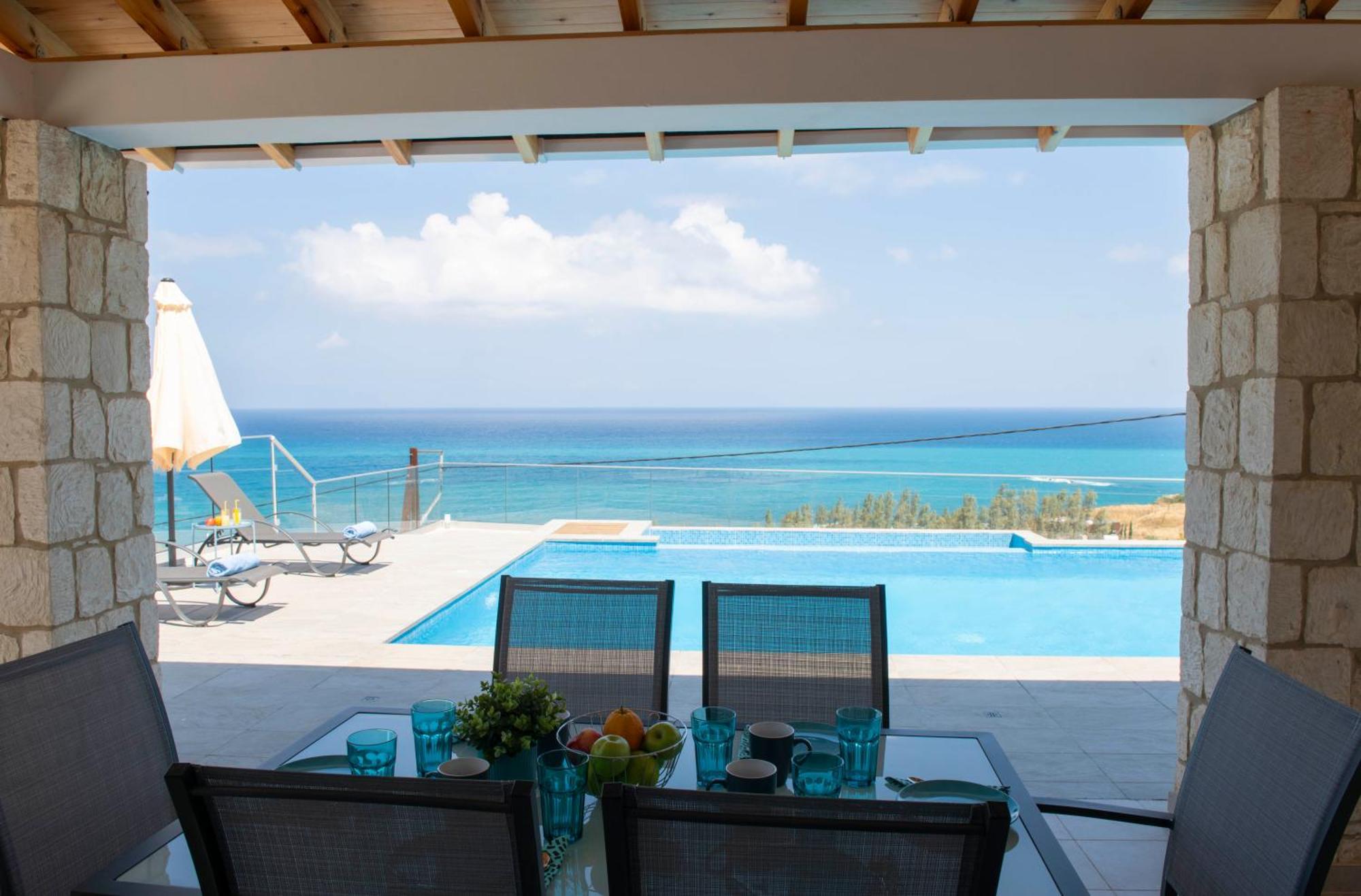 Paradise Blue Villa Pomos Exterior photo